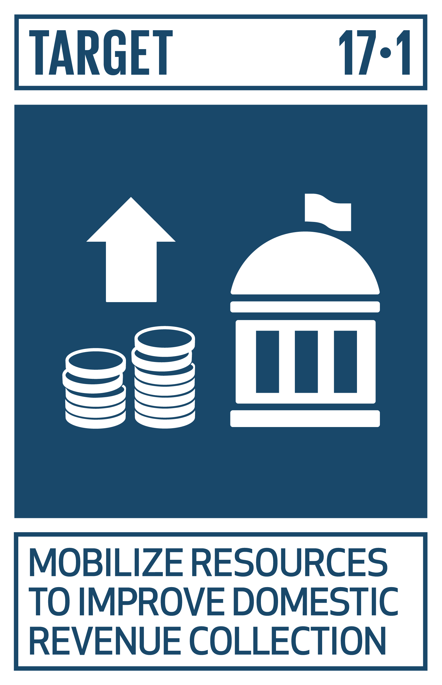 Goal,target,永續發展目標SDGs17,目標17.1調動資源改善國內稅收